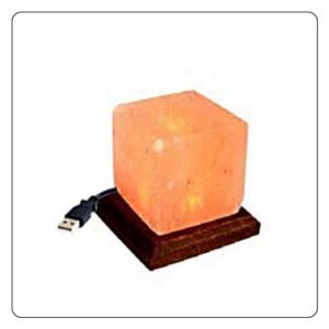 Square Shape Pink USB Lamp