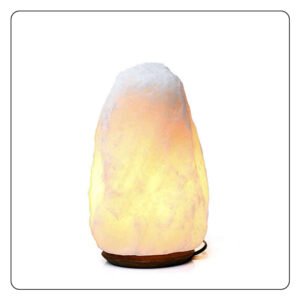 White Salt Lamps