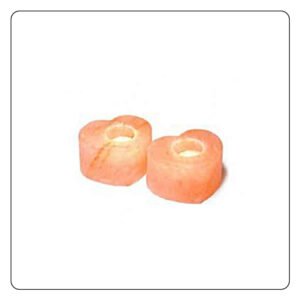 Pink Heart Shape Candle Holder