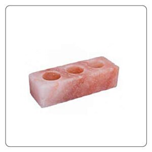 Pink 3 Hole Candle Holder