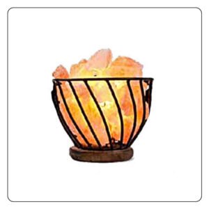Round Basket with Chunks